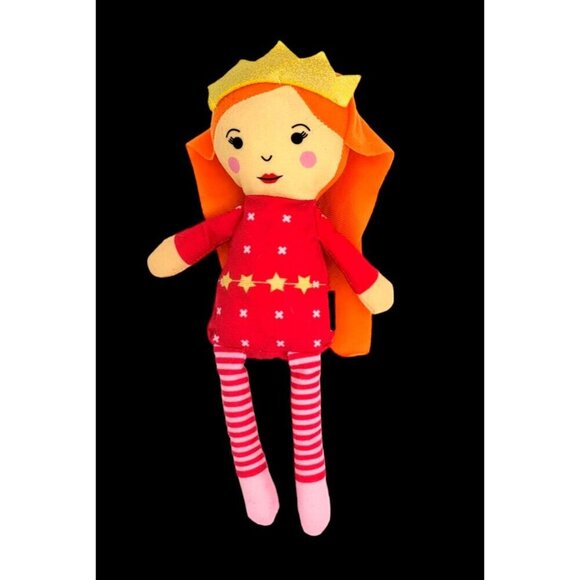 Fairy Queen Princess Cloth Doll 12" Pink Outfit Glitter Crown MGS Group 2017 - Picture 6 of 9